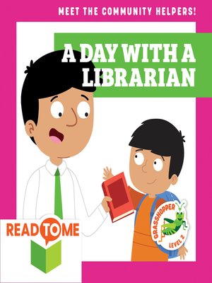 cover image of A Day with a Librarian